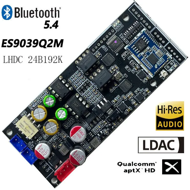 

Плата декодера ES9039Q2M Bluetooth 5.4 QCC5181 LHDC 192K I2S DSD IIS DAC