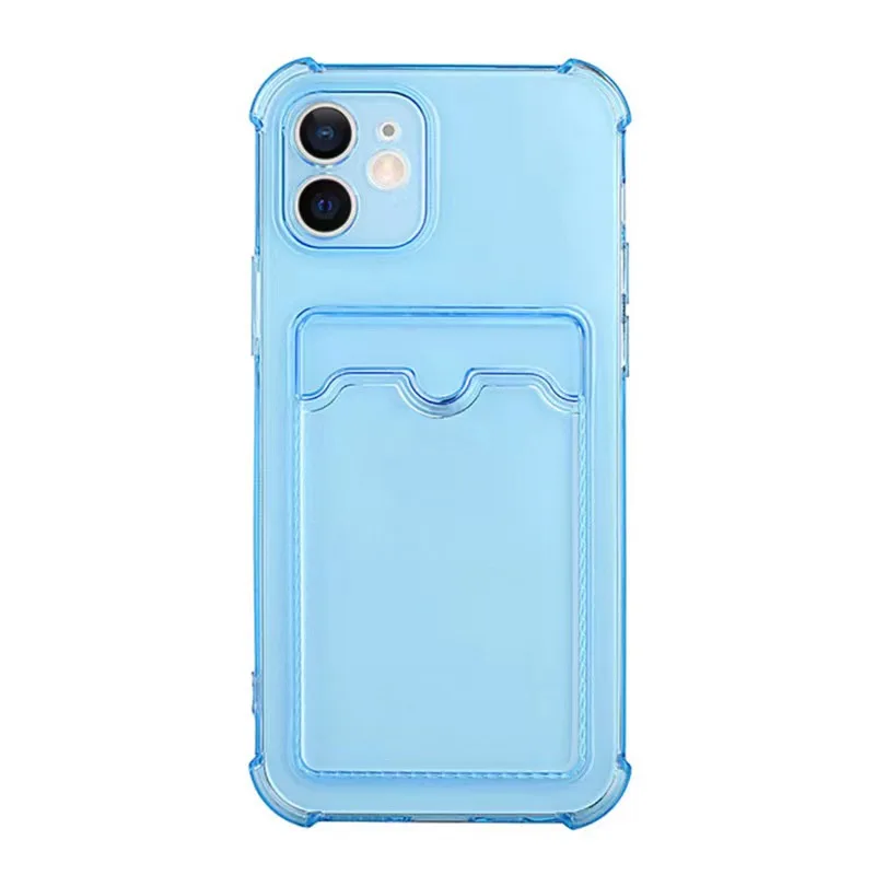 Card Bag Wallet Clear Phone Case For Xiaomi Redmi Note 8 9 9s 10 10s 11 11s 12 12s 12 Pro Plus 5G Redmi 9A 9C 10A 10C Cover image 6