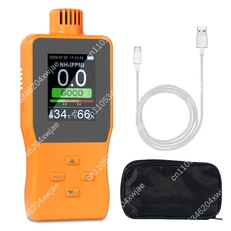 Industrial Gas Detection Meter A8/K6, Multi-Gas Monitor for O2 O3 NH3, Portable Safety Equipment with Display