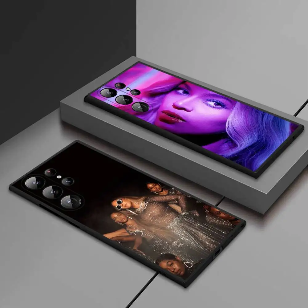 

Beyoncé Giselle Knowles Phone Case For Samsung Galaxy S25 Ultra S22 S23 S24 Ultra S21 S20 5G Protective Soft Silicone TPU Funda