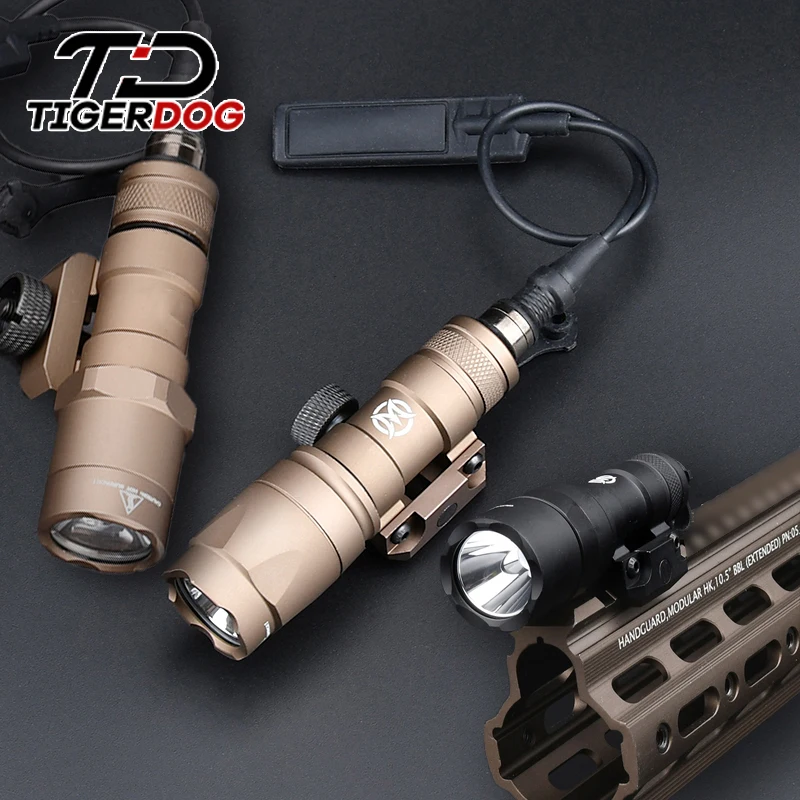 M300 SF Flashlight M300 Scout Light M300A/M300C Metal Led Weapon Lamp/Flashlight Cover Control Parts Hunting Torch