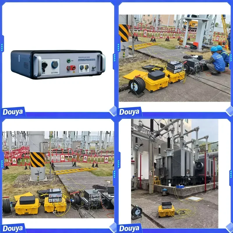 Transformer Dielectric Response FDS DFR PDC for Moisture and Aging Detection