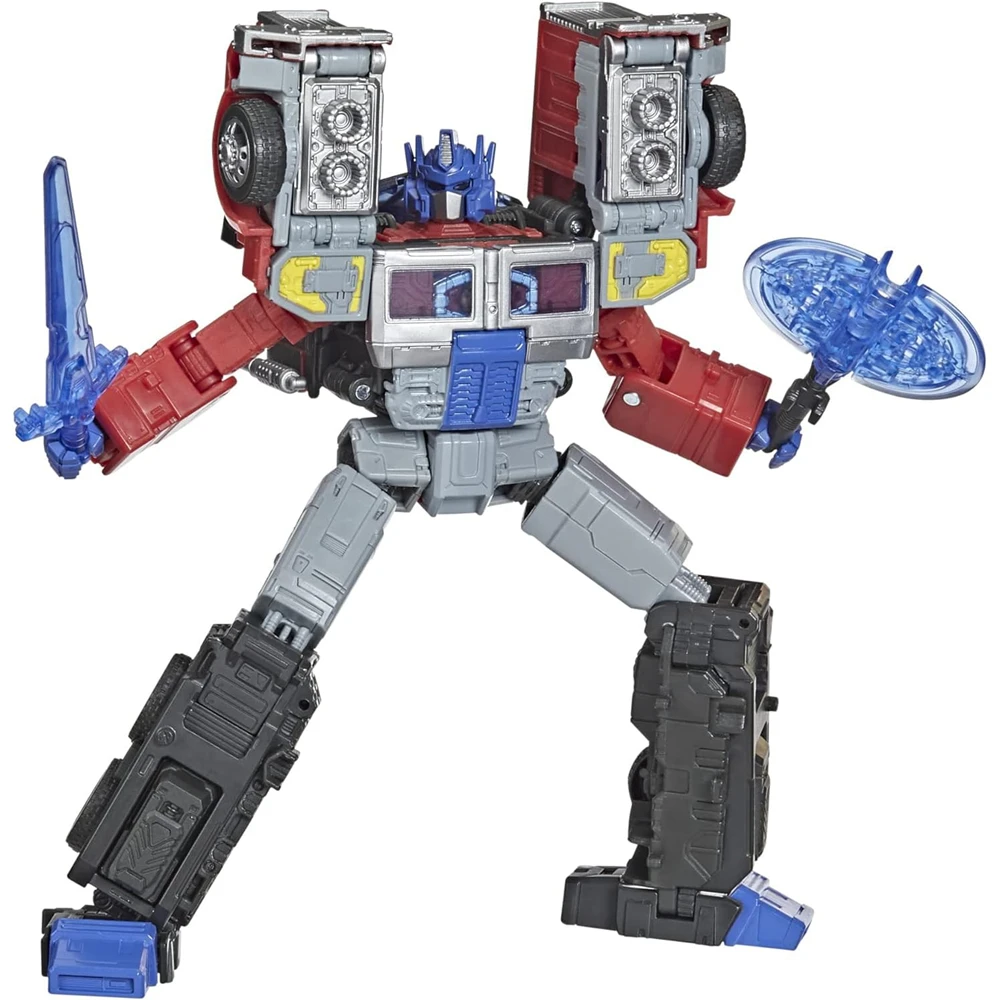 TAKARA TOMY Transformers juguetes generaciones Legacy Series líder G2 universo láser Optimus Prime figura de acción regalo F3061