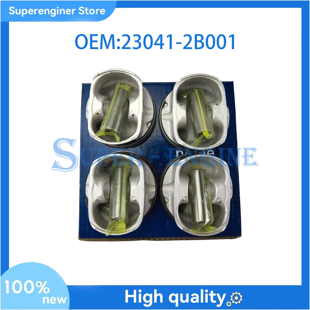 

23041-2B001 Комплект поршней и поршневых колец двигателя для Kia Soul 1.6L10-11 Hyundai Accent 23041-2B001