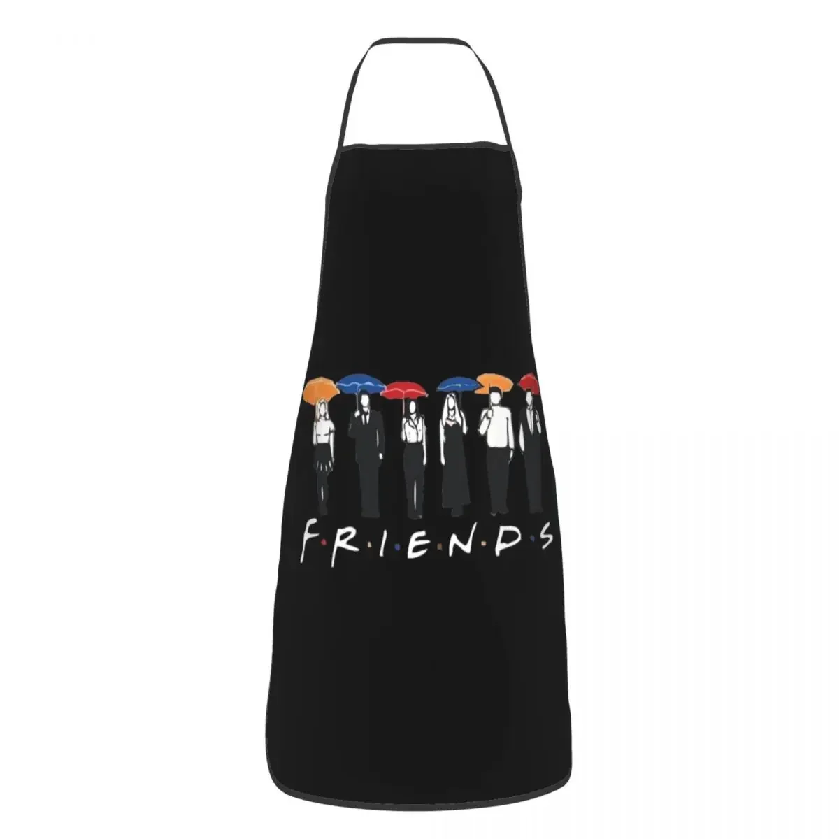 Funny Classic Friends TV Show Bib Aprons Men Women Unisex Kitchen Chef Tablier Cuisine for Cooking Baking Painting