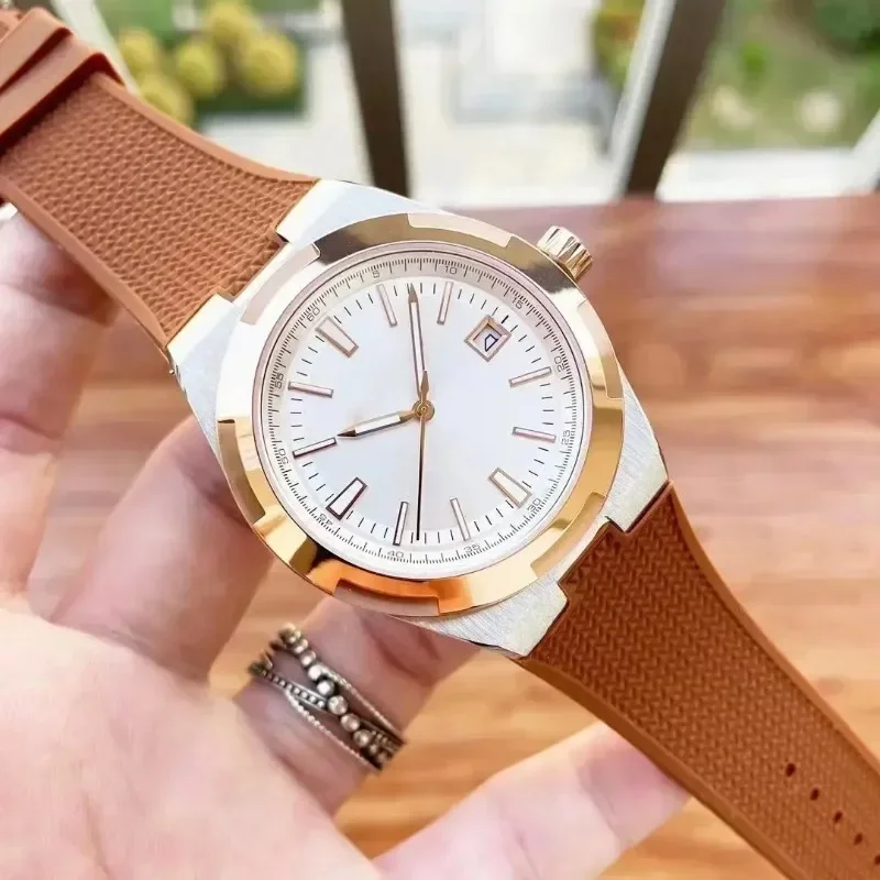 Jam tangan mewah pria seri mewah berkualitas tinggi tahun 2025 dengan mesin mekanis otomatis penuh