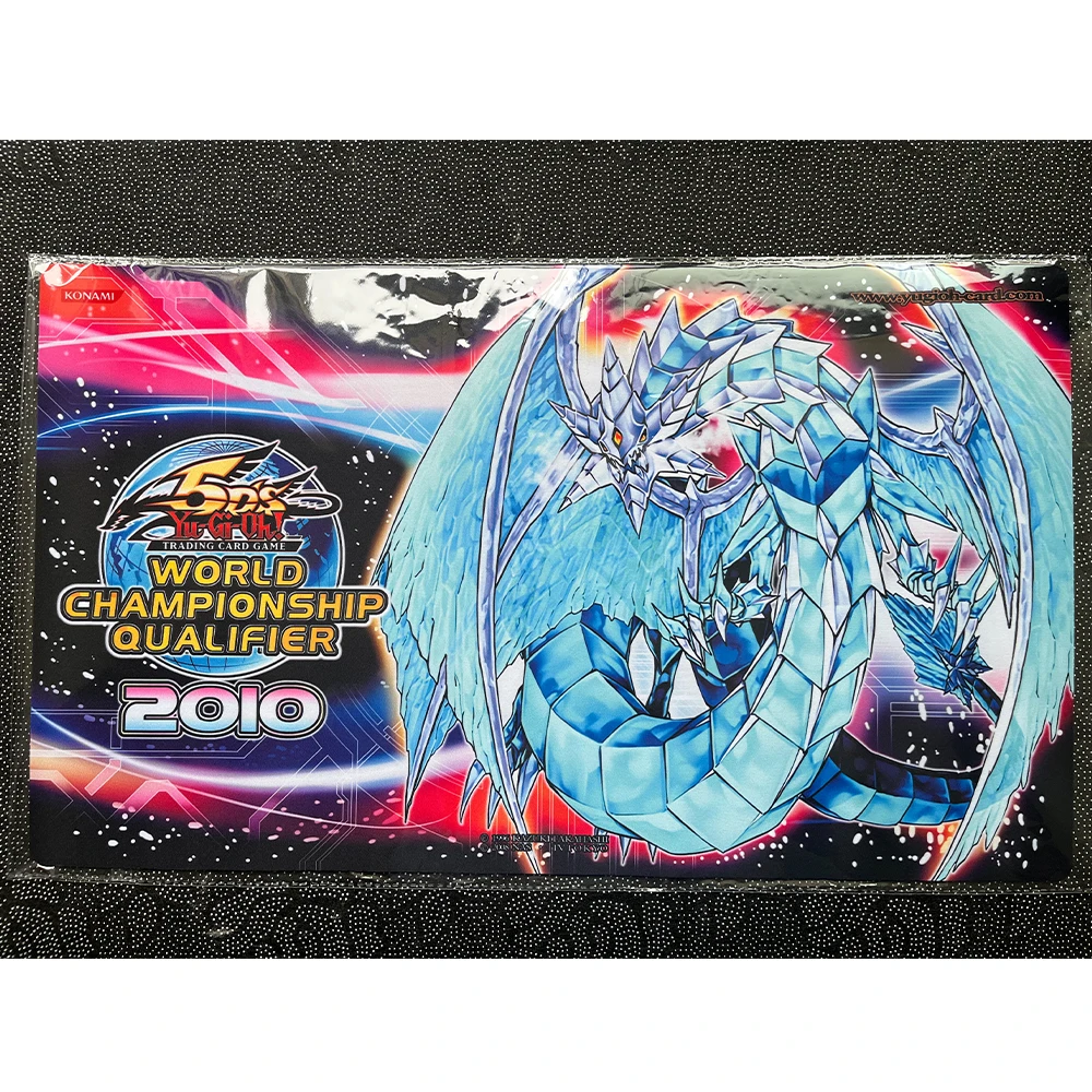 

Игровой коврик Yugioh Brionac, игровой коврик с изображением дракона ледяного барьера TCG gcc OCG, игровой коврик с картой Yu-Gi-Oh Mats