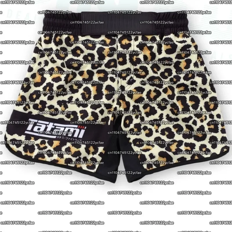 

2026 Trendy Boxing Shorts for Men and Women, Breathable Quick Drying Training Shorts, Street Fashion Leopard Print Sports Shorts