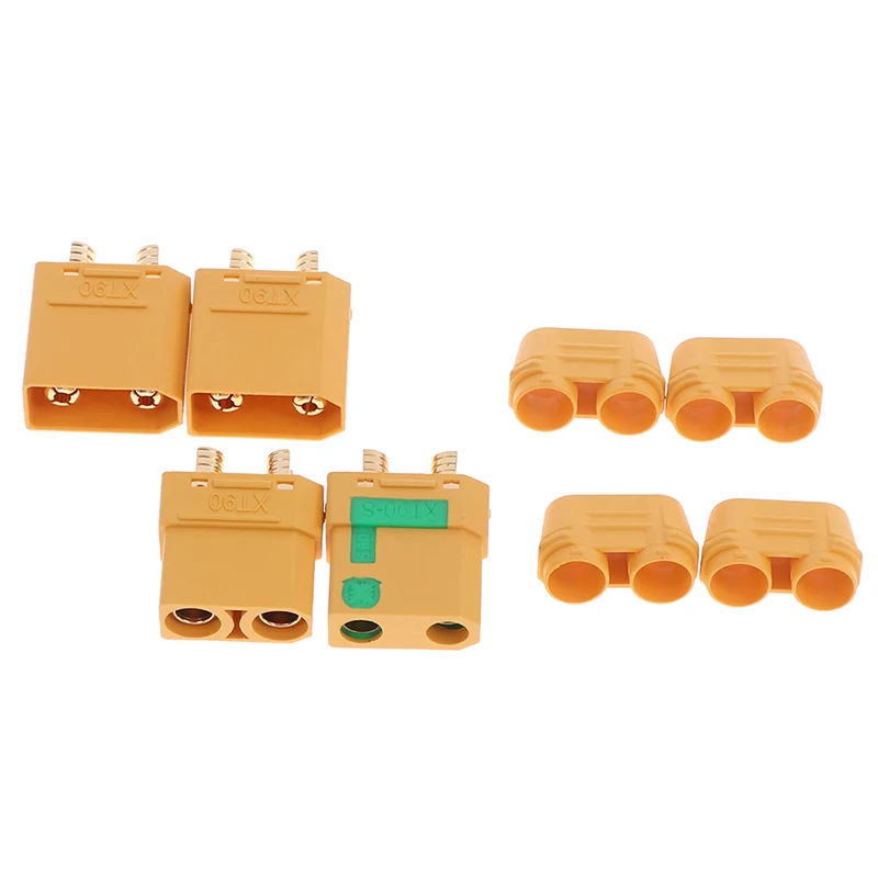 Conector XT90 Conector fêmea macho anti-faísca com bainha de carcaça