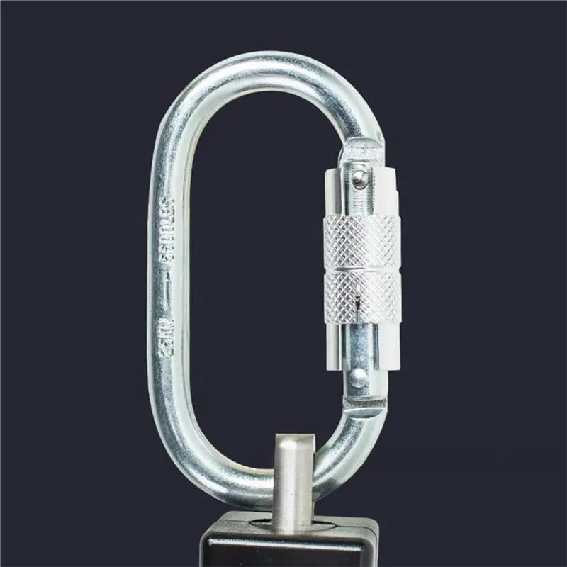 A93E-5.9FT Self-Retracting Fall Arrester Fall Protection Retractable Lanyard With Small Hook For Construction Industrial