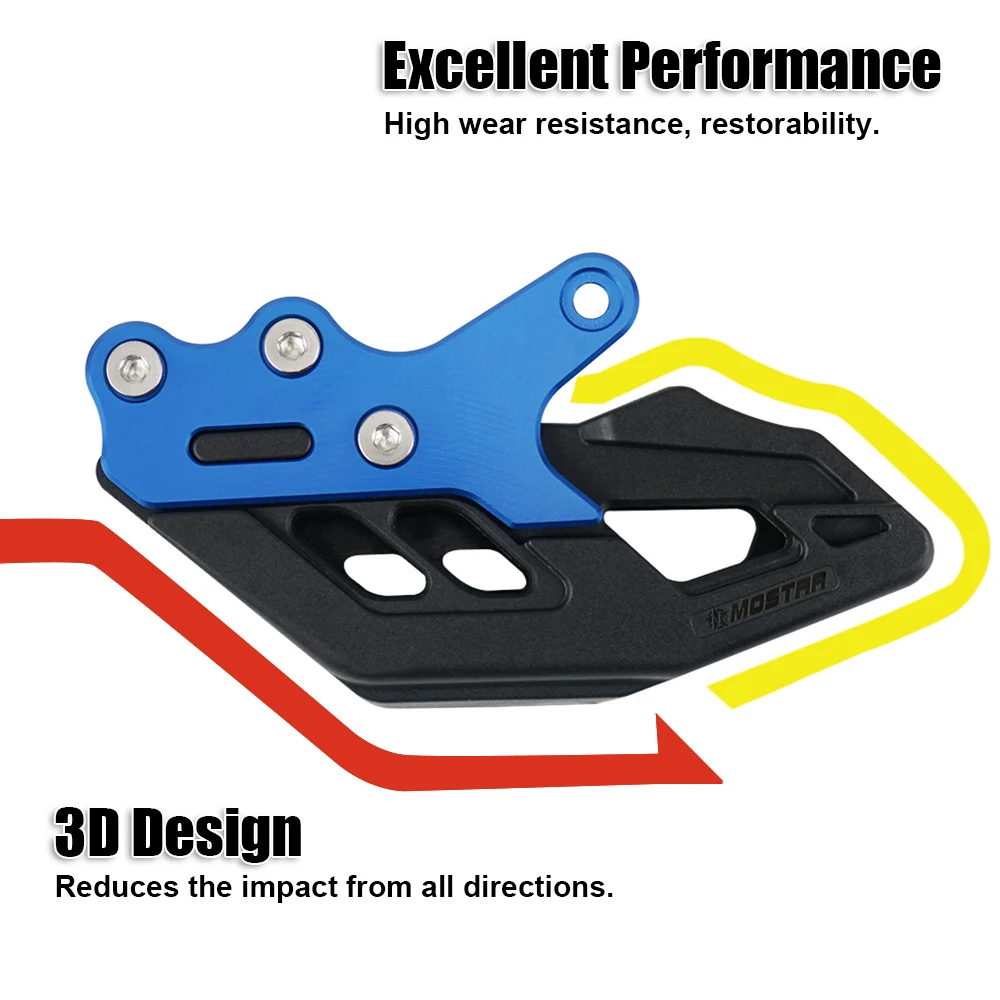 Chain Guide Guard For Yamaha WR250F WR450F YZ250F YZ450F 2007-2022 YZ125 YZ250 2008-2022 YZ125X YZ250X YZ250FX YZ450FX 2017-2022