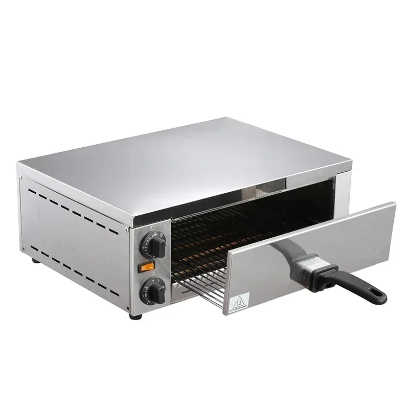 For  New Thick Stainless Steel Pizza Oven With Independent Temperature Control Function Cake And Bread Baking Electric Oven