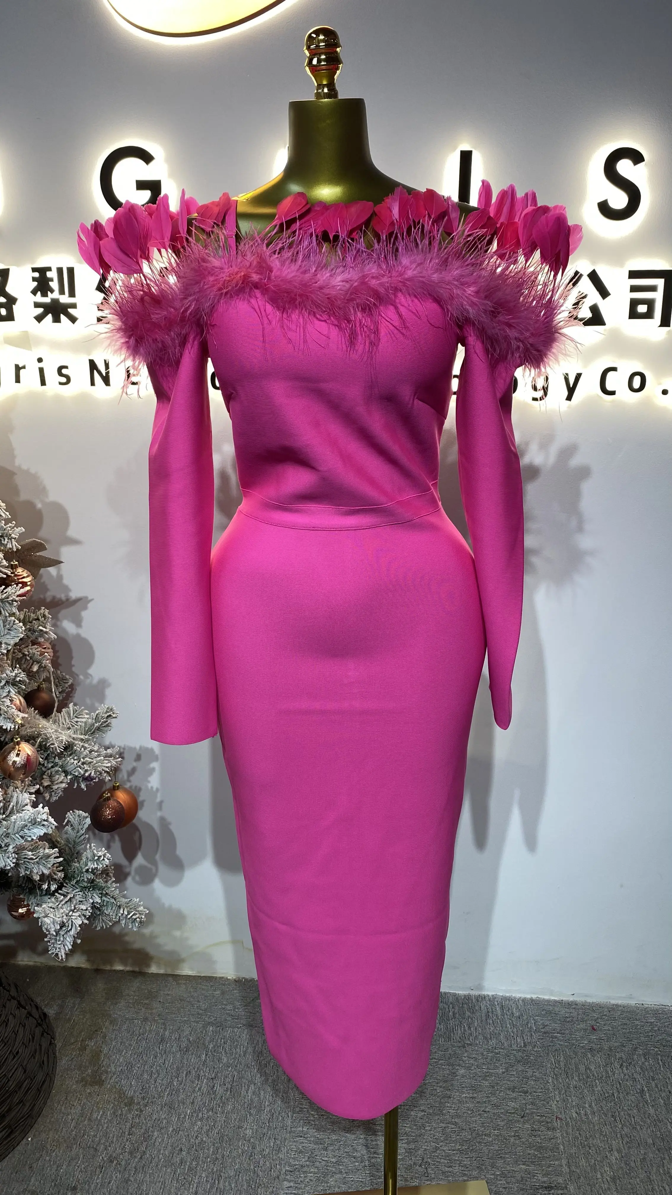 

High-fashion batwing sleeves with tassels for summer Eid celebrations in polyester-GZXX189