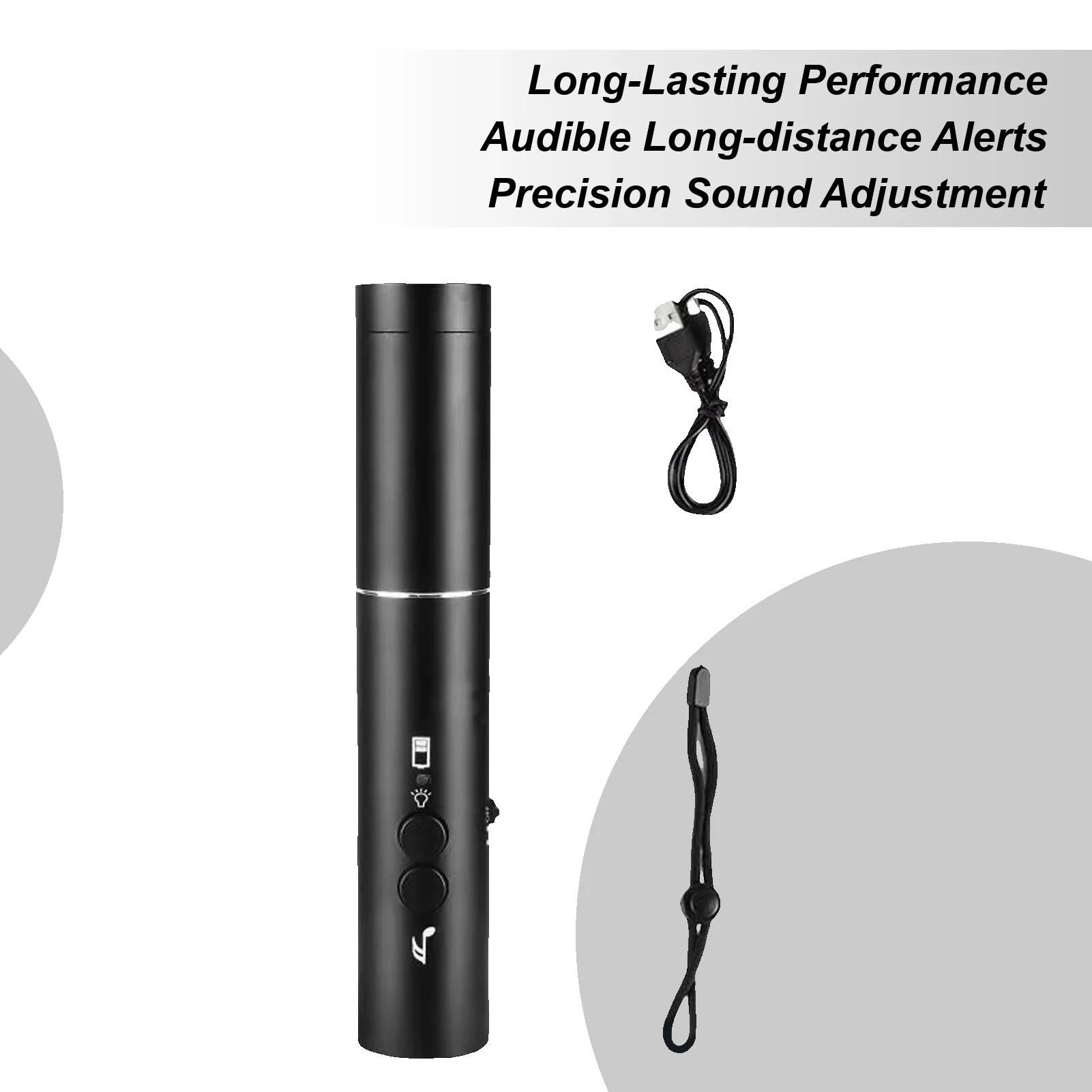 Silbato eléctrico de alto volumen con linterna, silbato de entrenamiento portátil para acampar, deportes de supervivencia, Entrenamiento de fútbol, gimnasio en el aula