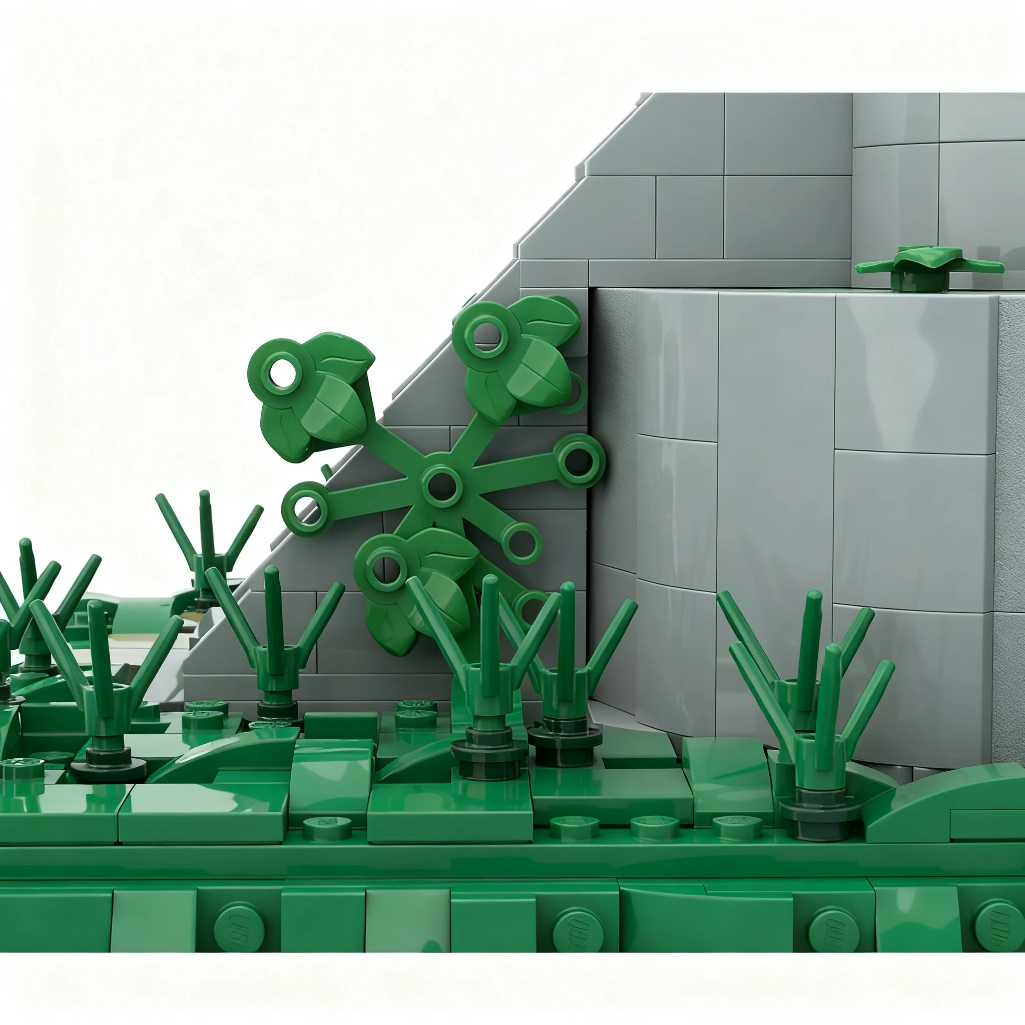 485pcs MOC Master Emerald Shrine Hedgehog Model Building Blocks Christmas Gift Architecture Craft Birthday DIY Assemble Art