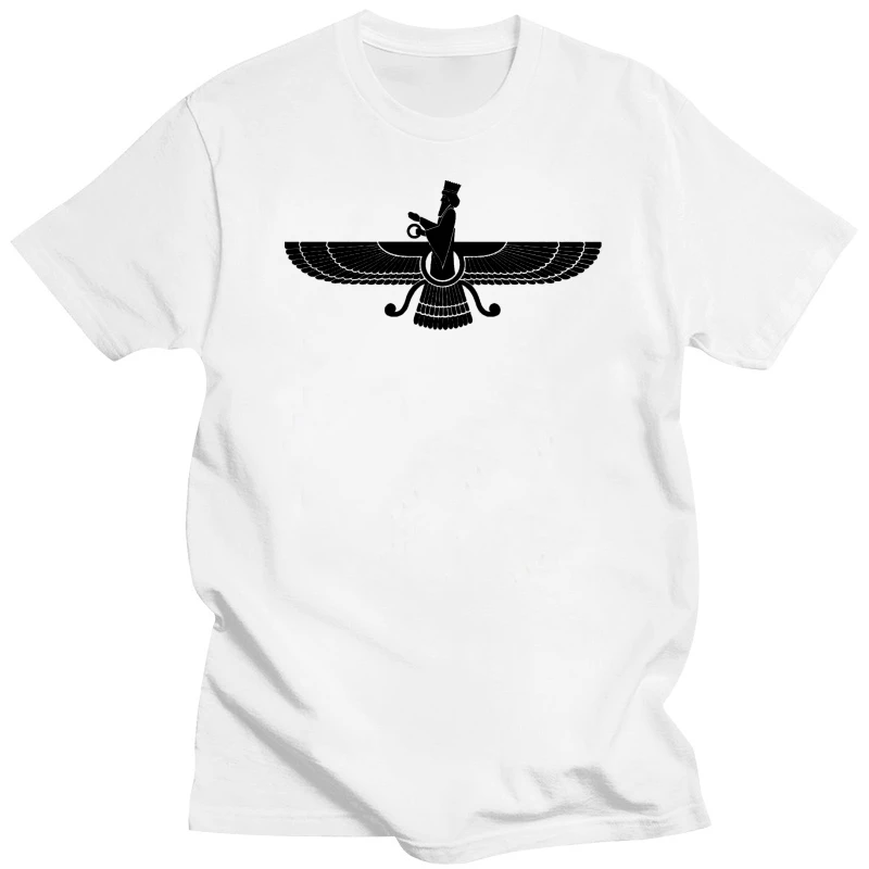 FARAVAHAR SYMBOL MENS T SHIRT IRAN IRANIAN ARAB ZOROASTRIANISM Newest Top Tees,Fashion Style Men Tee,100% Cotton Classic tee