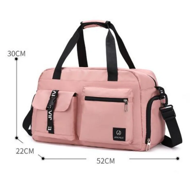 Women's Handbag Multi-Function Travel Bags Casual Sport Bags For Women 2024 Large Capacity Nylon Shoulder Crossbody Luggage Bag