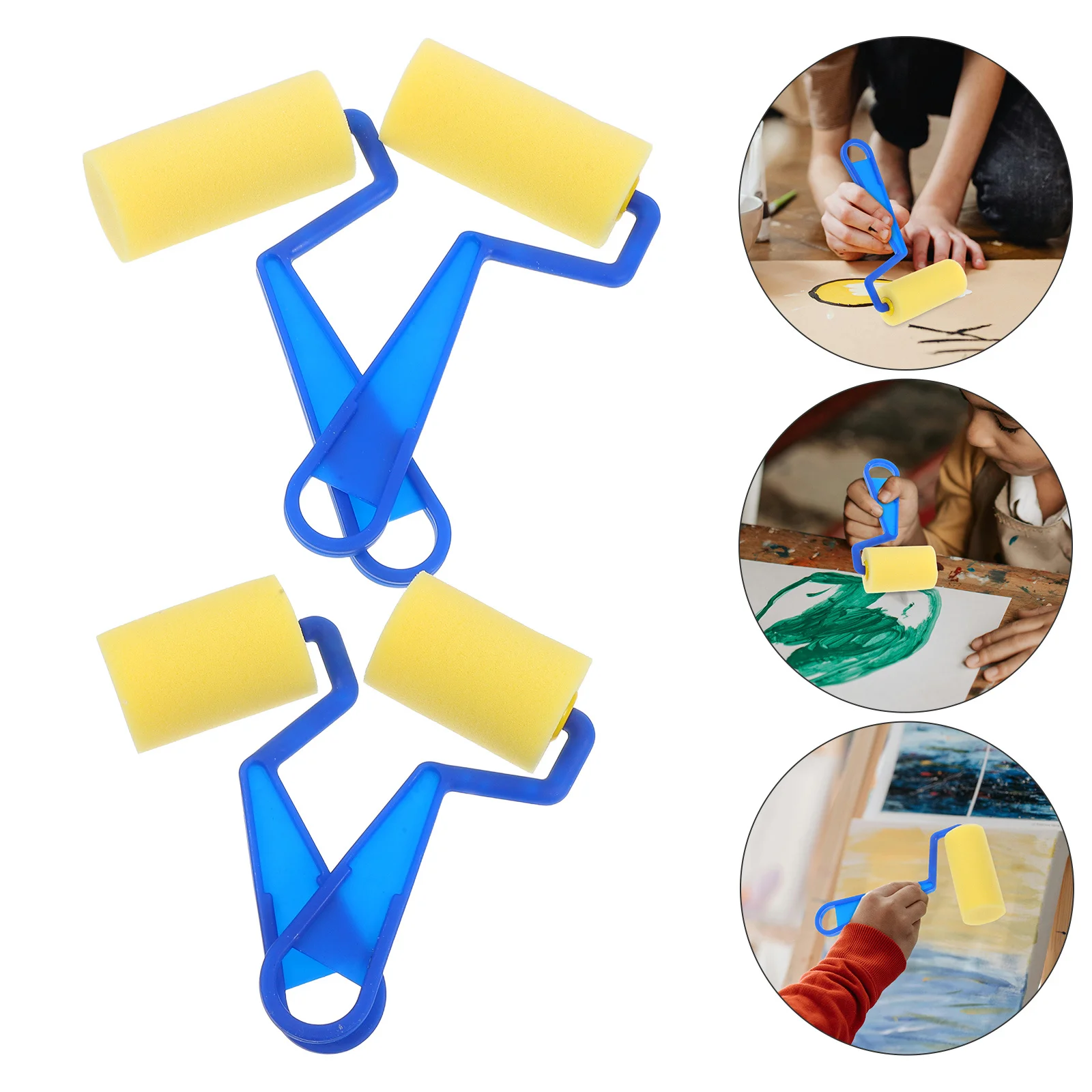 

Sponge Set For Kids Art Supplies Durable Safe Diy Watercolor Drawing Tools Creative Graffiti Learning Kit Birthday Gift