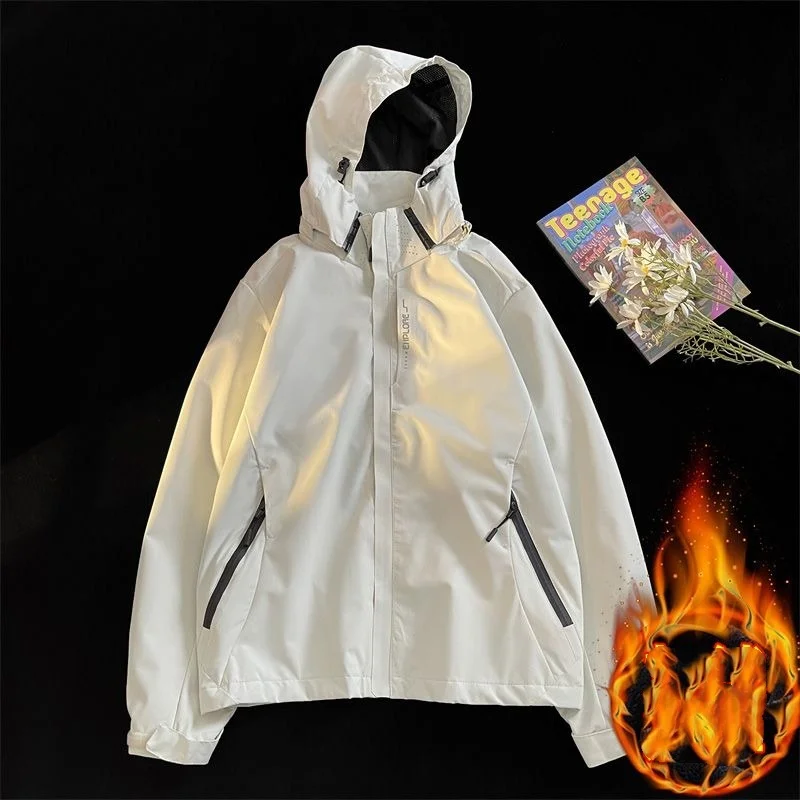 Waterproof and windproof assault jacket for men's spring and autumn new style men's top jacket for men's loose and trendy casual