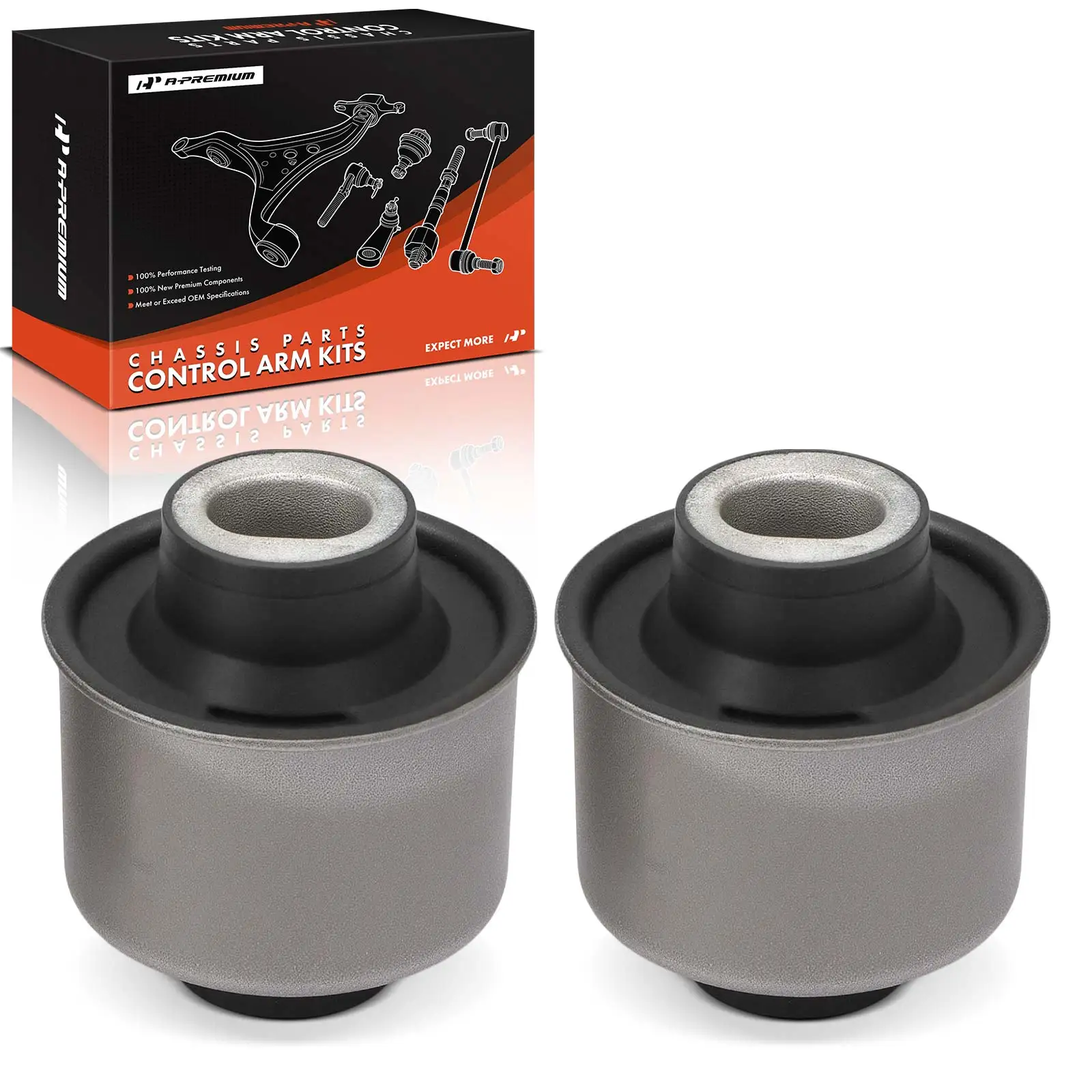 A-Premium 2x Front Lower Inner Rearward Control Arm Bushing for Dodge Charger 2006-2010 Challenger 2008-2010 Magnum Chrysler 300
