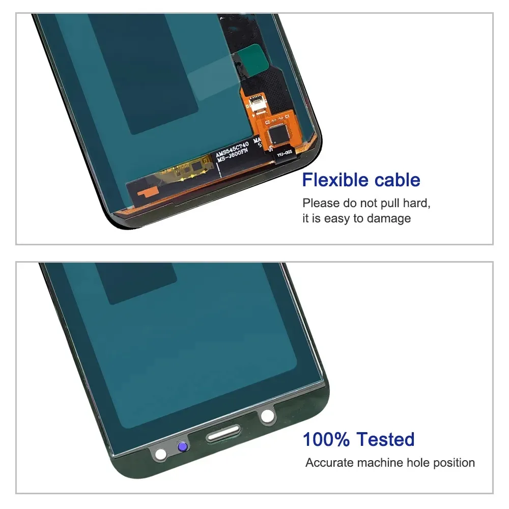 Tested 5.6 inch For SAMSUNG Galaxy A6 2018 A600 LCD Display Touch Screen Digitizer Assembly A600F A600FN SM-A600FN/DS LCD