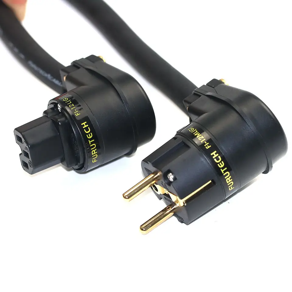 Furutech-シルバーメッキHi-Fiオーディオ電源ケーブル、Fp314Ag-II cd