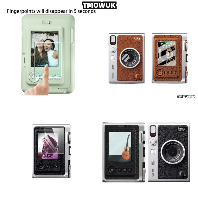 

For Fujifilm Instax Mini LiPlay Camera Accessory Tempered Glass LCD Screen Film Protective Cover