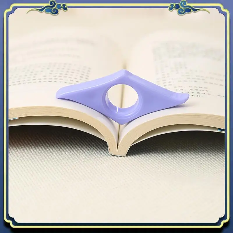 Portable 5Pcs Book Page Holder, Handmade Thumb Book Page Holder Reading Accessories Ring Book Opener Bookmark For Book Lovers