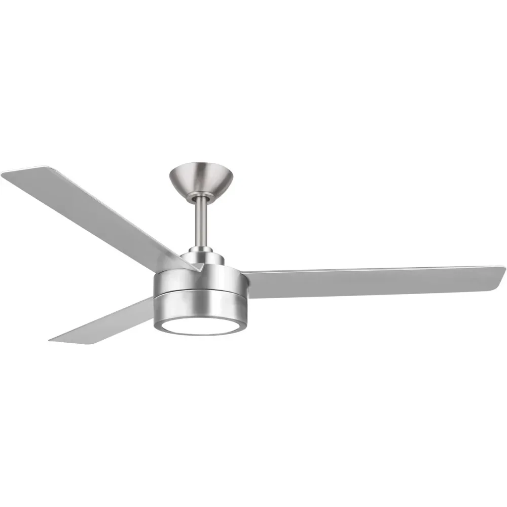 Roto F524-CL MINKA-AIRE ventilateur de plafond de 3 lames de 52 pouces, finition noire de pierres