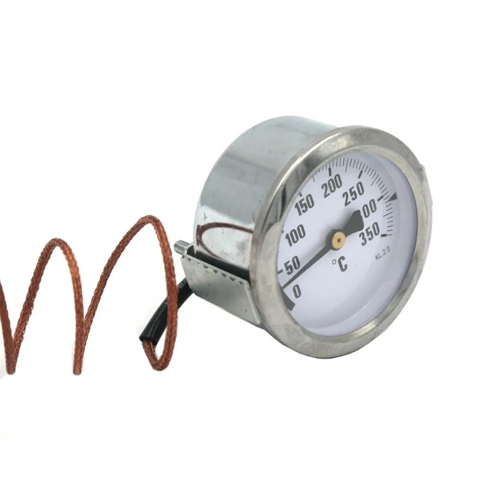 User Friendly Design Thermometer Temperature Gauge Capillary Thermometer Temperature Range 0 -350 2cm Probe Length