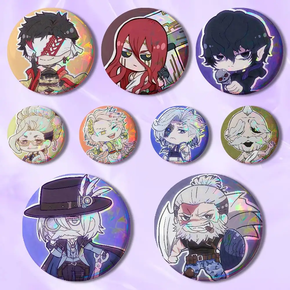 Chibi R-Record of Ragnaroks Custom Badges 75mm 44mm 25mm Brooch Backpack Hat Enamel Pins Accessories Toys Gifts