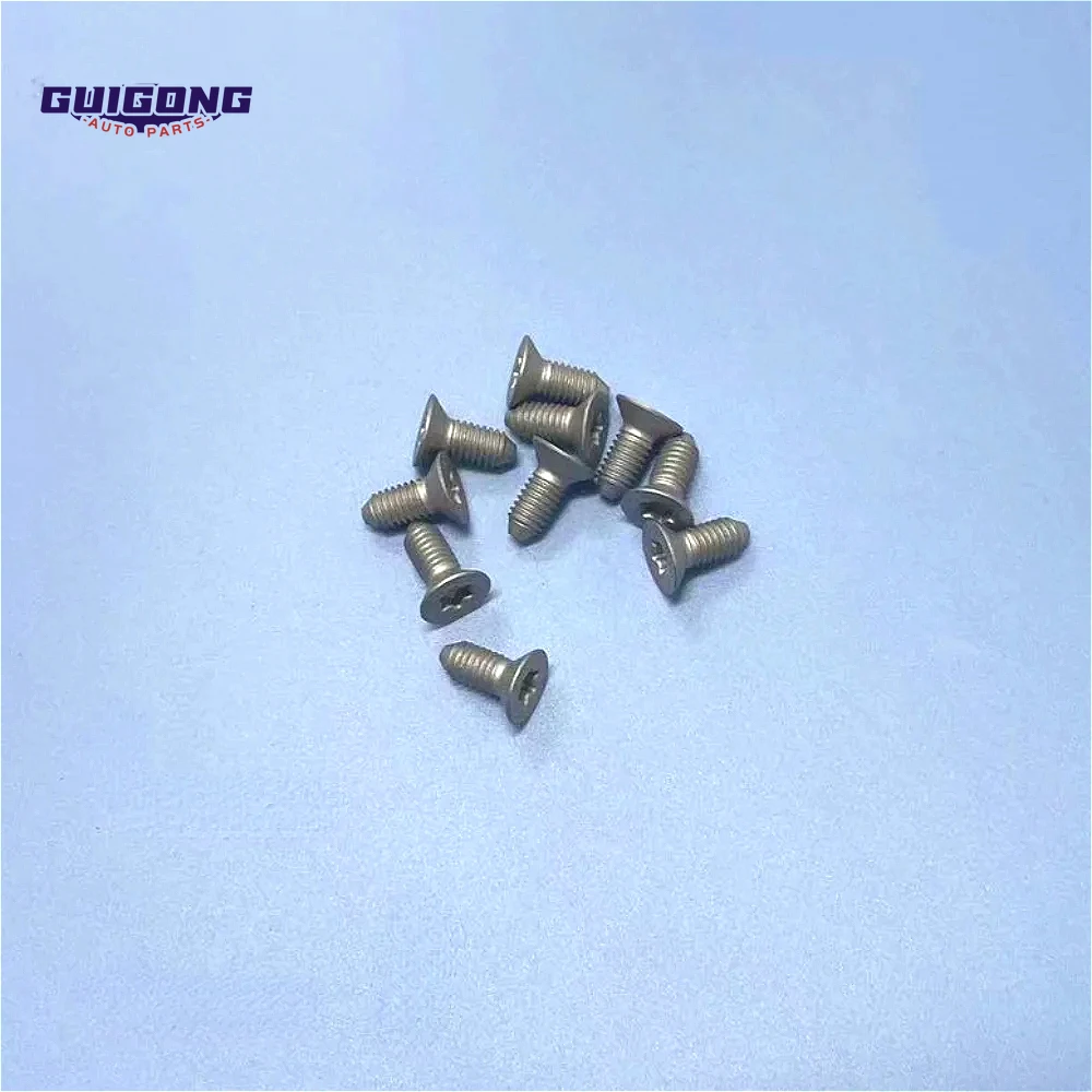 GUIGONG 10pcs 690536  For PEUGEOT 307 206 205 C0000690536 Brake Disc Screw Bolt Retaining Kits