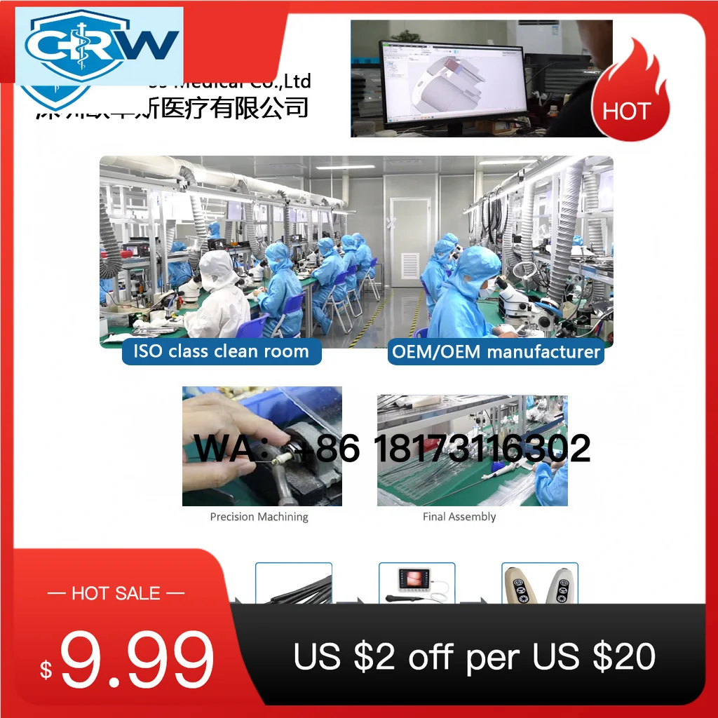 CRW High-Res OVM6946 Disposable   Parts for Bronchoscopy & Urology OEM Miniature Endoscopy Visualization Module