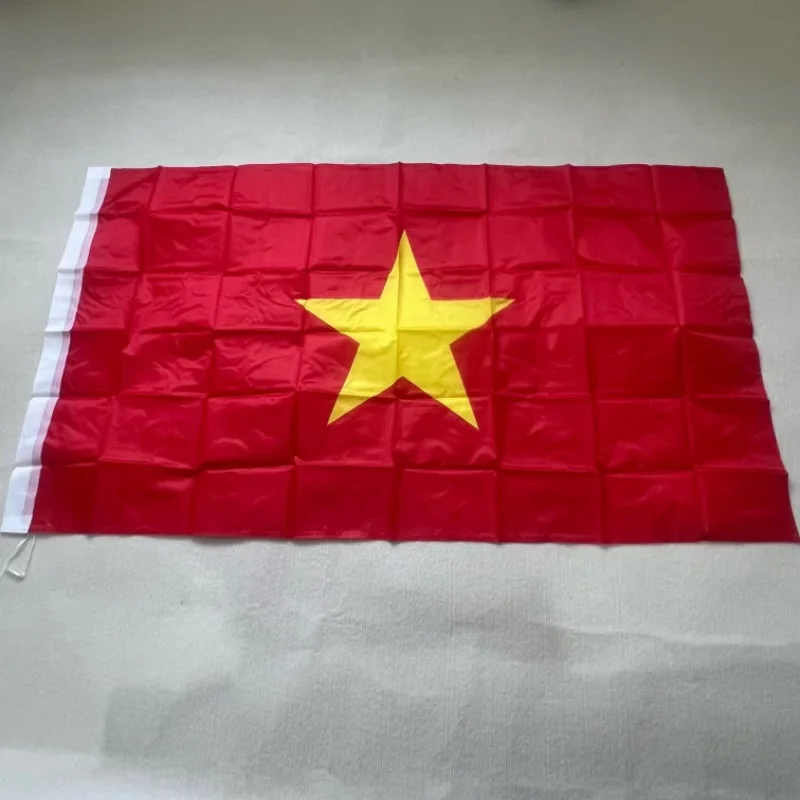 Vietnam flag 90x150cm Hanging high quality polyester flag banners decorated flags