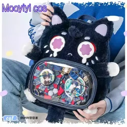 Wanderer Cosplay Costume Bag Halloween Party Christmas Role Playing Comic Hat Guy Ballade Newly Genshin Impact Cat