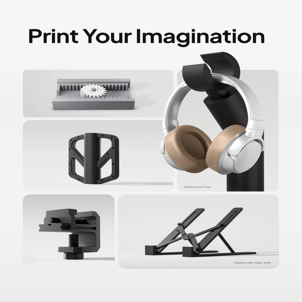 ELEGOO Filament PETG ze włóknami szklanymi 1.75mm Czarny, Filament PETG-GF do druku 3D o wysokiej sztywności, Pasuje do większości drukarek 3D FDM — zdjęcie produktu 6