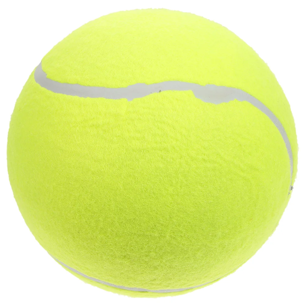 

Large Inflatable Tennis 24 Inch For Gentle Rubber Play Ball Indoor Outdoor Sports Playground Activity Ball