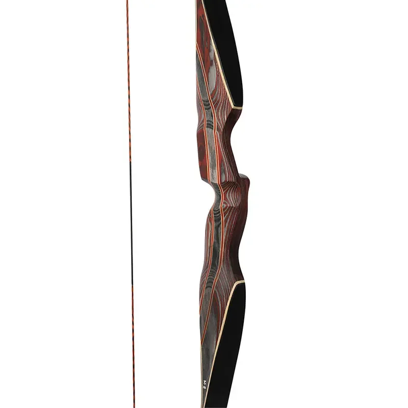 64inch Archery Traditional Bow 30/35/40/45/50/55/60 Lbs Wooden Longbow Recurve Bow for Right Hand Hunting Target Shooting Bow