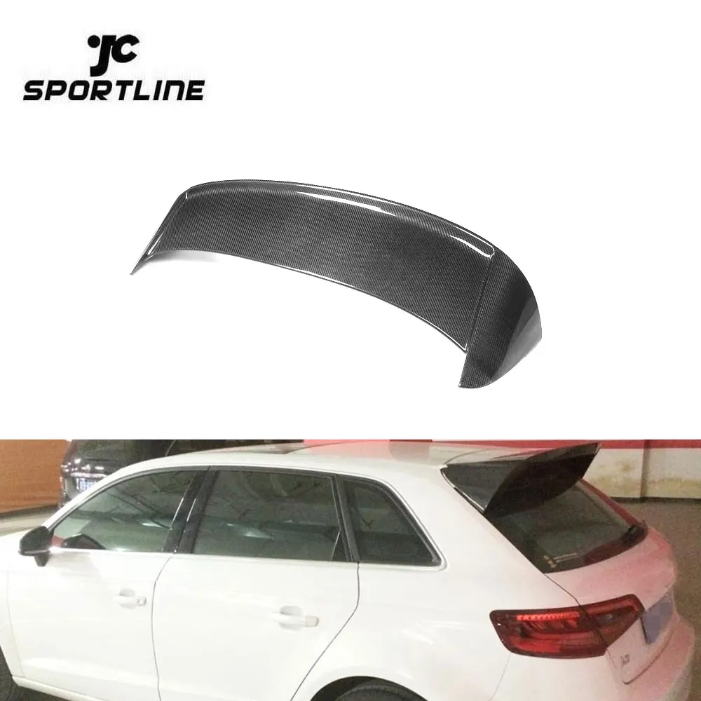 

JCsportline A3 Sports Roof Spoiler Carbon Fiber For Audi A3 8p 14Up