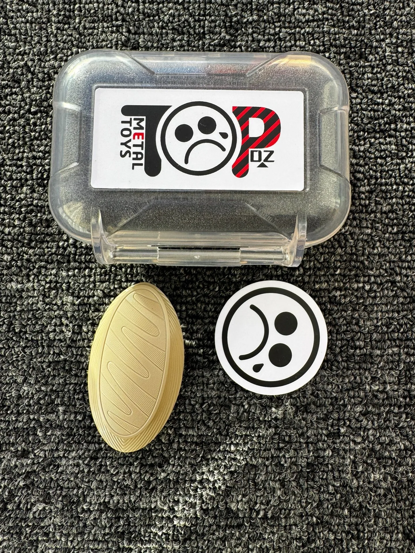 Dz tope peek edc card push USED EDC, decompression toy