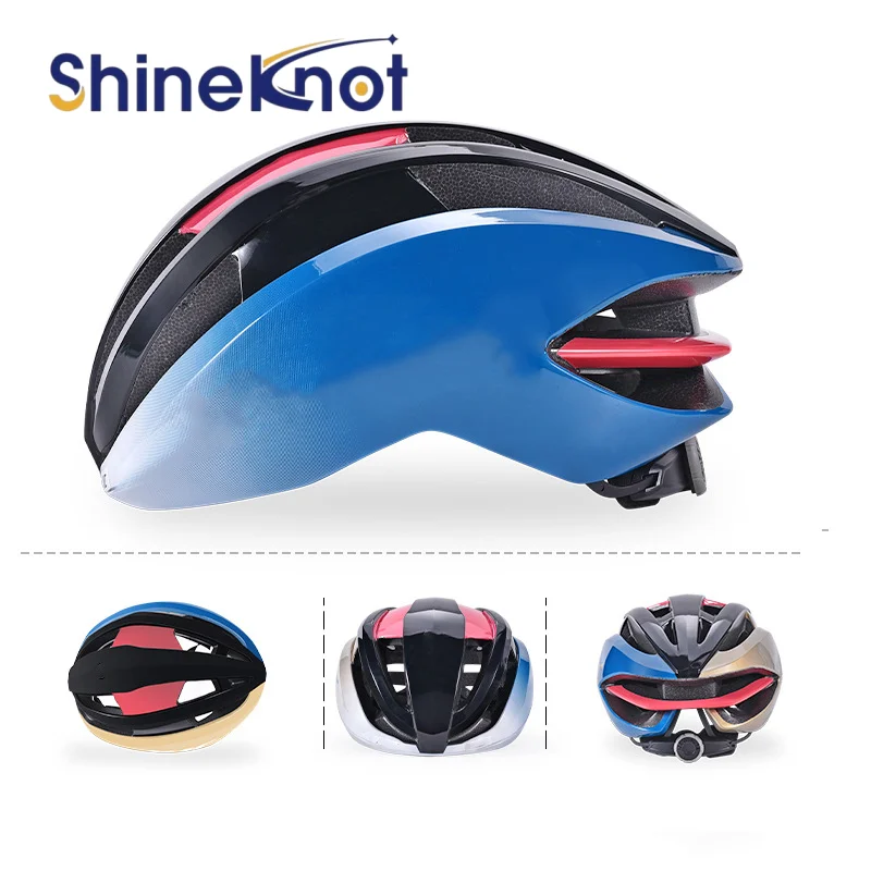 Mountain Biking France - SHINEKNOT Profesyonel Aerodinamik Yol Bisikleti Kaskı