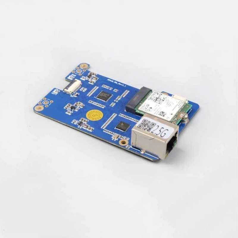 MPW2.5G para Raspberry Pi 5 placa de expansión PCIE a Wifi7 2,5G ETH con módulo Wifi RTL8125 M.2 interfaz Ekey para RPI 5