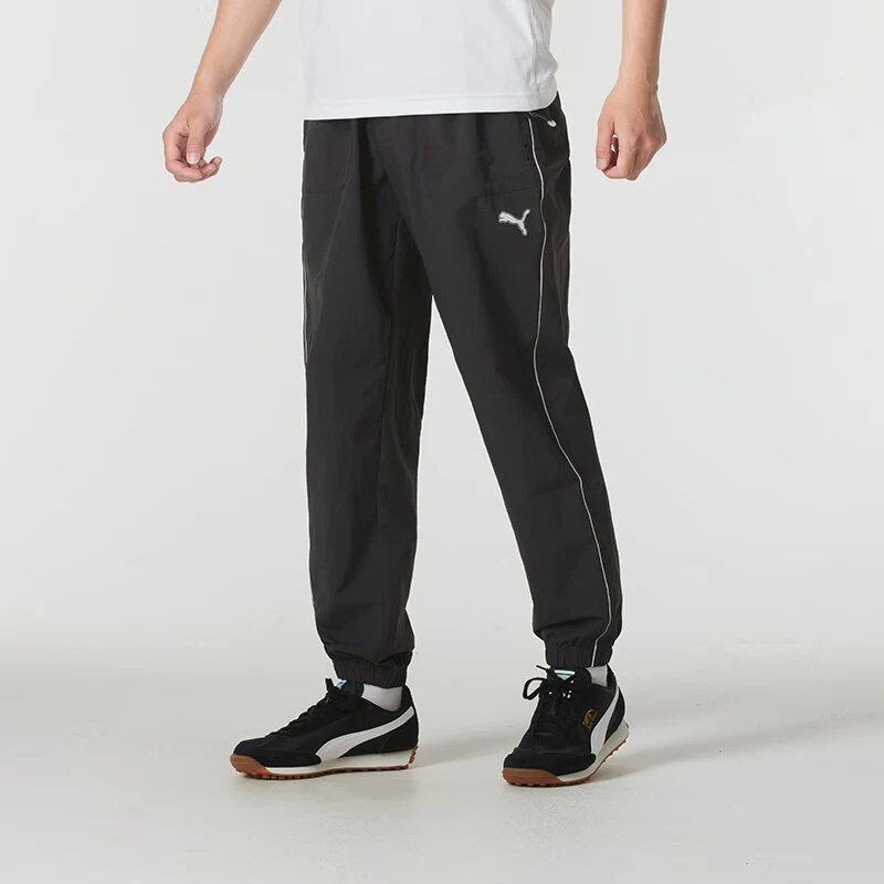 

PUMA Genuine 2024 Autumn New Unisex Woven Loose Breathable Casual Sport Pants 628486-69