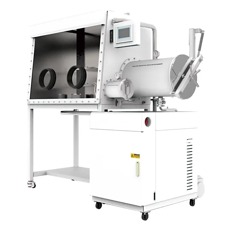 i Tencan Lithium Battery Research Vacuum Stainless Steel HEPA Purification System Operation Water Sensitive Glove Box