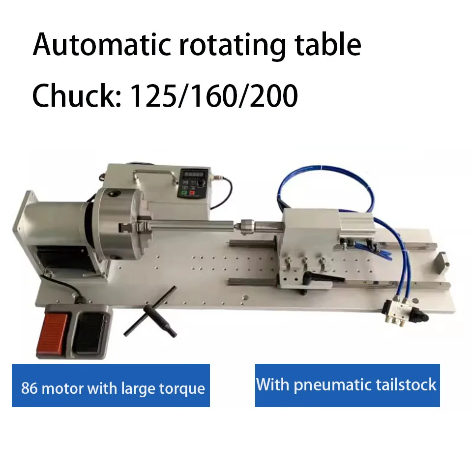 Laser welding, argon arc welding, marking machine, automatic rotary table, hand-held welding positioner, pneumatic tailstock