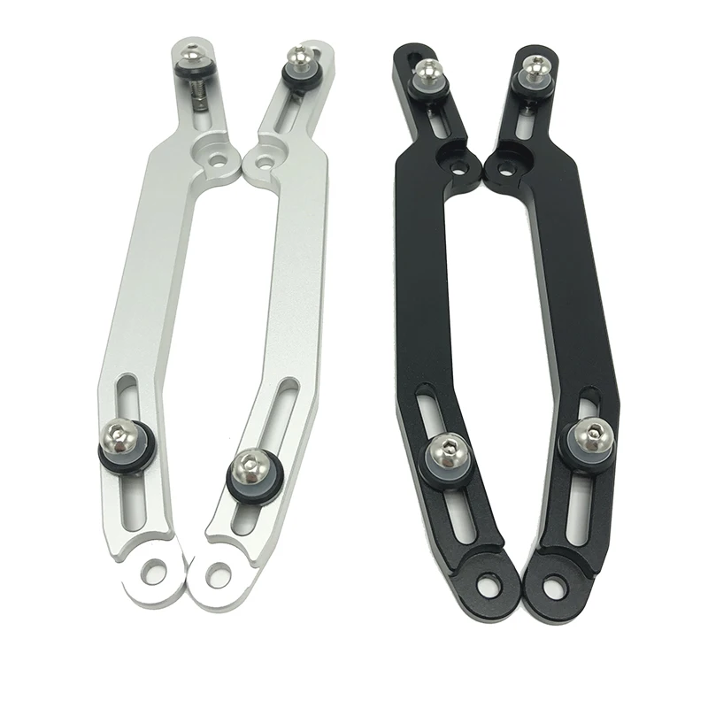 NC750D أدوات ضبط الزجاج الأمامي للدراجات النارية باستخدام الحاسب الآلي الألومنيوم الزجاج الأمامي قوس لهوندا NC 750D NC750 D 2017 2018 2019 #3