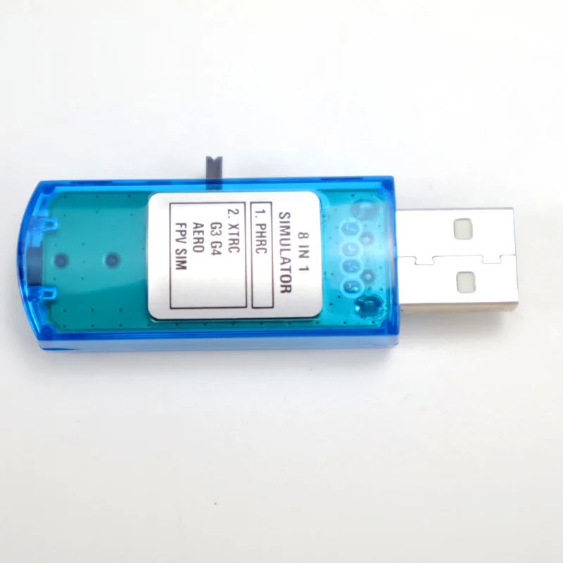 Nouveau simulateur de vol USB 8 en 1, simulateur de vol sur ordinateur pour XTR5 FMS G4 FPV, modèle de contrôleur d'hélicoptère d'avion