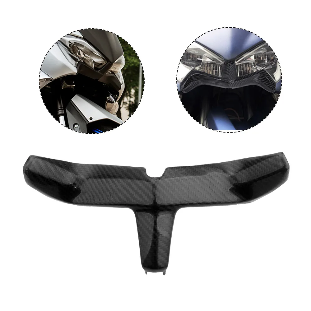 

Motorcycle Black 1PCS Front Lower Cover Carbon Fiber Kit Part Fit For Yamaha TMAX 530/ 560 2017 2018 2019 2020 2021