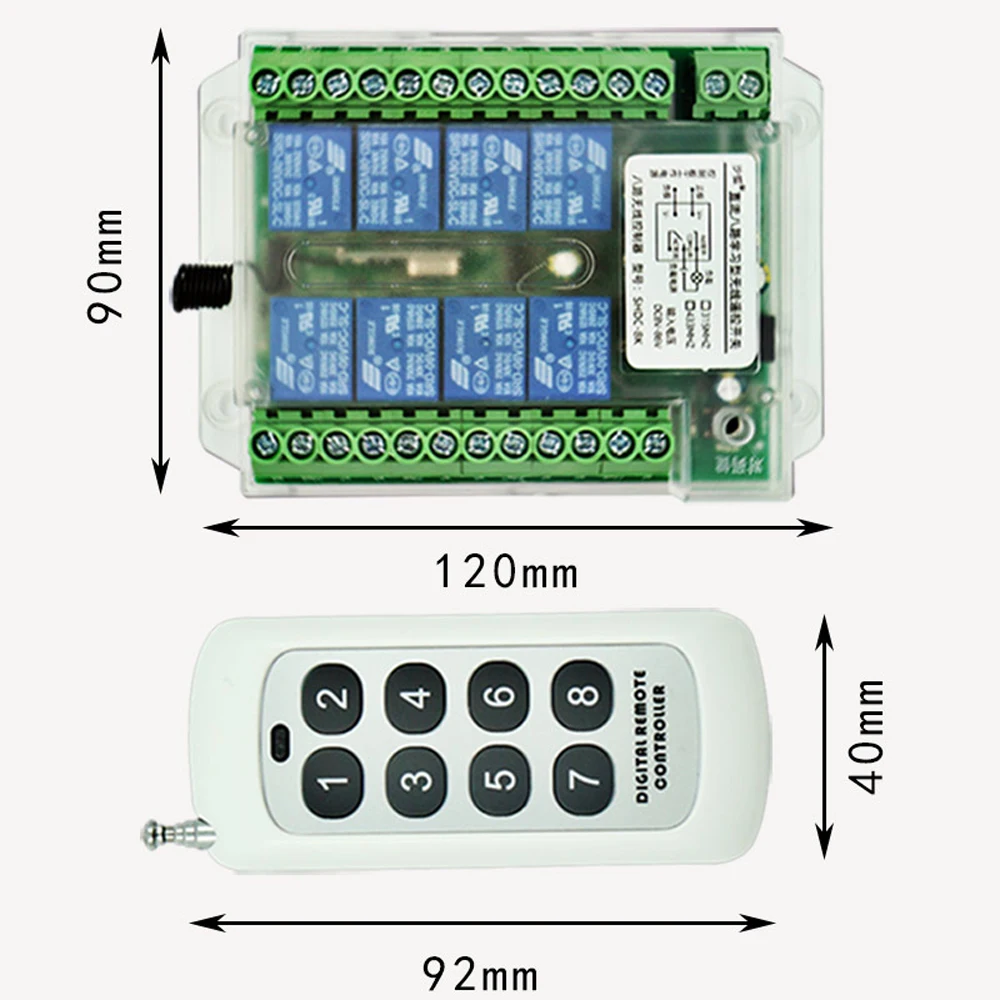 

Delay Time Relay Module 9V/12V/24V/48V/60V/72V Digital Tube Display Timing Delay Pulse Delay Cycle PLC Programmable Controller