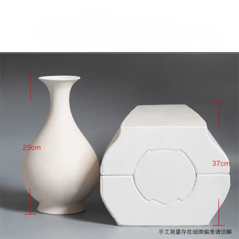 Gypsum Mold Grouting Mud Pottery Tools DIY Material Vase